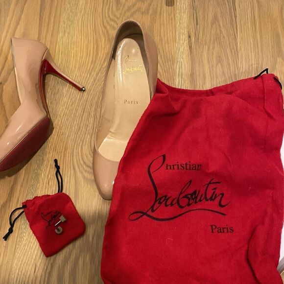 Christian louboutin Merci Allen 85 patent leather stiletto - Picture 8 of 9